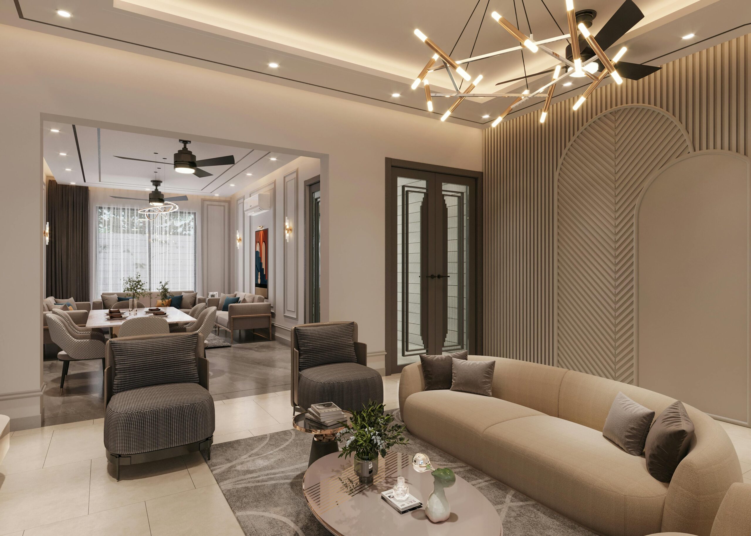 Spaces designed